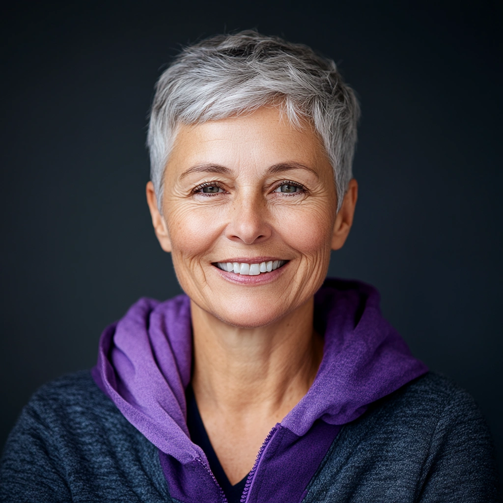 Портрет Марії Петренко, 68 років, активної учасниці програм trenvoxil